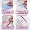 image:imageMr Pen Laminated Bible Tabs 75 pcs EasytoRead amp Apply Tear Resistant Index Tabs for Women and Men Bible Study Journaling Prayer amp Scripture NavigationMulticolor