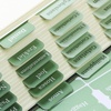 image:imageMr Pen Laminated Bible Tabs 75 pcs EasytoRead amp Apply Tear Resistant Index Tabs for Women and Men Bible Study Journaling Prayer amp Scripture NavigationSage Green