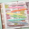 image:imageMr Pen No Bleed Gel Highlighters Colorful 12 Pack Bible Highlighters and Pens No Bleed Bible Markers for Study Journaling School Supplies and AccessoriesCandy Colors