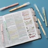 image:imageMr Pen No Bleed Gel Highlighters Colorful 12 Pack Bible Highlighters and Pens No Bleed Bible Markers for Study Journaling School Supplies and AccessoriesPastel Colors 2