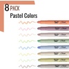 image:imageMr Pen No Bleed Gel Highlighters Colorful 12 Pack Bible Highlighters and Pens No Bleed Bible Markers for Study Journaling School Supplies and AccessoriesPastel Colors 3