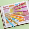 image:imageMr Pen No Bleed Gel Highlighters Colorful 12 Pack Bible Highlighters and Pens No Bleed Bible Markers for Study Journaling School Supplies and AccessoriesDark Sunshine  Smiles