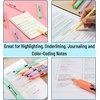 image:imageMr Pen Pastel Highlighter Tank Style 6 Pack Chisel Tip Colored Highlighters Pastel Bible Highlighter Multicolor Highlighters PackPastel