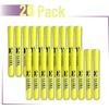 image:imageMr Pen Pastel Highlighter Tank Style 6 Pack Chisel Tip Colored Highlighters Pastel Bible Highlighter Multicolor Highlighters PackYellow Highlighters  20 Pack