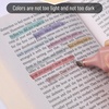 image:imageMr Pen Pastel Highlighters 8 Pack Highlighters with Firm Chisel Tip Quick Dry amp NonToxic No Bleed on Standard Paper Ideal for Highlighting Underlining Journaling amp ColoringMetallic