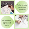 image:imageMr Pen Retractable Bible Journaling Pens 6 Pack Black Ink 07 mm Fine Tip Smooth Writing Pen No Smear Comfortable Grip Ideal for Bible Journaling NoteTaking Writing amp Daily Use6