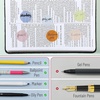 image:imageMr Pen Round Transparent Sticky Notes 11 Diameter 14 Pads 560 Sheets Colorful WaterResistant SeeThrough Sticky Notes amp Fineliner Smooth Writing Note Tabs for Bible Journaling StudyingOrganic Modern