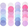 image:imageMr Pen Round Transparent Sticky Notes 11 Diameter 14 Pads 560 Sheets Colorful WaterResistant SeeThrough Sticky Notes amp Fineliner Smooth Writing Note Tabs for Bible Journaling StudyingLavender Shades