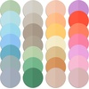 image:imageMr Pen Round Transparent Sticky Notes 11 Diameter 14 Pads 560 Sheets Colorful WaterResistant SeeThrough Sticky Notes amp Fineliner Smooth Writing Note Tabs for Bible Journaling StudyingSpring Meadow  Beach Joy
