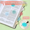 image:imageMr Pen Round Transparent Sticky Notes 11 Diameter 14 Pads 560 Sheets Colorful WaterResistant SeeThrough Sticky Notes amp Fineliner Smooth Writing Note Tabs for Bible Journaling StudyingCoral Reef