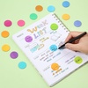 image:imageMr Pen Round Transparent Sticky Notes 11 Diameter 14 Pads 560 Sheets Colorful WaterResistant SeeThrough Sticky Notes amp Fineliner Smooth Writing Note Tabs for Bible Journaling StudyingCandy