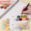 image:imageMr Pen Round Transparent Sticky Notes 11 Diameter 14 Pads 560 Sheets Colorful WaterResistant SeeThrough Sticky Notes amp Fineliner Smooth Writing Note Tabs for Bible Journaling StudyingVintage