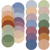 image:imageMr Pen Round Transparent Sticky Notes 11 Diameter 14 Pads 560 Sheets Colorful WaterResistant SeeThrough Sticky Notes amp Fineliner Smooth Writing Note Tabs for Bible Journaling StudyingOrganic Modern