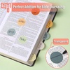 image:imageMr Pen Round Transparent Sticky Notes 11 Diameter 14 Pads 560 Sheets Colorful WaterResistant SeeThrough Sticky Notes amp Fineliner Smooth Writing Note Tabs for Bible Journaling StudyingVintage