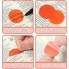 image:imageMr Pen Round Transparent Sticky Notes 11 Diameter 14 Pads 560 Sheets Colorful WaterResistant SeeThrough Sticky Notes amp Fineliner Smooth Writing Note Tabs for Bible Journaling StudyingCandy