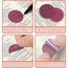 image:imageMr Pen Round Transparent Sticky Notes 11 Diameter 14 Pads 560 Sheets Colorful WaterResistant SeeThrough Sticky Notes amp Fineliner Smooth Writing Note Tabs for Bible Journaling StudyingRetro