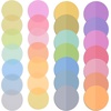 image:imageMr Pen Round Transparent Sticky Notes 11 Diameter 14 Pads 560 Sheets Colorful WaterResistant SeeThrough Sticky Notes amp Fineliner Smooth Writing Note Tabs for Bible Journaling StudyingMacaron
