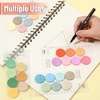 image:imageMr Pen Round Transparent Sticky Notes 11 Diameter 14 Pads 560 Sheets Colorful WaterResistant SeeThrough Sticky Notes amp Fineliner Smooth Writing Note Tabs for Bible Journaling StudyingSpring Meadow  Beach Joy