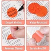 image:imageMr Pen Round Transparent Sticky Notes 11 Diameter 14 Pads 560 Sheets Colorful WaterResistant SeeThrough Sticky Notes amp Fineliner Smooth Writing Note Tabs for Bible Journaling StudyingVibrant