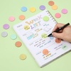 image:imageMr Pen Round Transparent Sticky Notes 11 Diameter 14 Pads 560 Sheets Colorful WaterResistant SeeThrough Sticky Notes amp Fineliner Smooth Writing Note Tabs for Bible Journaling StudyingMacaron