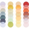 image:imageMr Pen Round Transparent Sticky Notes 11 Diameter 14 Pads 560 Sheets Colorful WaterResistant SeeThrough Sticky Notes amp Fineliner Smooth Writing Note Tabs for Bible Journaling StudyingVintage