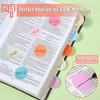 image:imageMr Pen Round Transparent Sticky Notes 11 Diameter 14 Pads 560 Sheets Colorful WaterResistant SeeThrough Sticky Notes amp Fineliner Smooth Writing Note Tabs for Bible Journaling StudyingSpring Meadow  Beach Joy