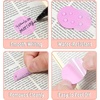 image:imageMr Pen Round Transparent Sticky Notes 11 Diameter 14 Pads 560 Sheets Colorful WaterResistant SeeThrough Sticky Notes amp Fineliner Smooth Writing Note Tabs for Bible Journaling StudyingSpring Meadow