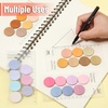 image:imageMr Pen Round Transparent Sticky Notes 11 Diameter 14 Pads 560 Sheets Colorful WaterResistant SeeThrough Sticky Notes amp Fineliner Smooth Writing Note Tabs for Bible Journaling StudyingLavender Shades  Golden Harvest