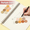 image:imageMr Pen Round Transparent Sticky Notes 11 Diameter 14 Pads 560 Sheets Colorful WaterResistant SeeThrough Sticky Notes amp Fineliner Smooth Writing Note Tabs for Bible Journaling StudyingGolden Harvest
