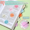 image:imageMr Pen Round Transparent Sticky Notes 11 Diameter 14 Pads 560 Sheets Colorful WaterResistant SeeThrough Sticky Notes amp Fineliner Smooth Writing Note Tabs for Bible Journaling StudyingBeach Joy