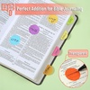 image:imageMr Pen Round Transparent Sticky Notes 11 Diameter 14 Pads 560 Sheets Colorful WaterResistant SeeThrough Sticky Notes amp Fineliner Smooth Writing Note Tabs for Bible Journaling StudyingCandy
