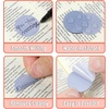 image:imageMr Pen Round Transparent Sticky Notes 11 Diameter 14 Pads 560 Sheets Colorful WaterResistant SeeThrough Sticky Notes amp Fineliner Smooth Writing Note Tabs for Bible Journaling StudyingLavender Shades  Golden Harvest