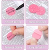 image:imageMr Pen Round Transparent Sticky Notes 11 Diameter 14 Pads 560 Sheets Colorful WaterResistant SeeThrough Sticky Notes amp Fineliner Smooth Writing Note Tabs for Bible Journaling StudyingLavender Shades