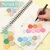 image:imageMr Pen Round Transparent Sticky Notes 11 Diameter 14 Pads 560 Sheets Colorful WaterResistant SeeThrough Sticky Notes amp Fineliner Smooth Writing Note Tabs for Bible Journaling StudyingBeach Joy
