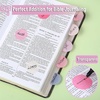 image:imageMr Pen Round Transparent Sticky Notes 11 Diameter 14 Pads 560 Sheets Colorful WaterResistant SeeThrough Sticky Notes amp Fineliner Smooth Writing Note Tabs for Bible Journaling StudyingLavender Shades