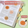 image:imageMr Pen Round Transparent Sticky Notes 11 Diameter 14 Pads 560 Sheets Colorful WaterResistant SeeThrough Sticky Notes amp Fineliner Smooth Writing Note Tabs for Bible Journaling StudyingGolden Harvest