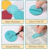 image:imageMr Pen Round Transparent Sticky Notes 18 4 Pads with Black Fineliner 200 Sheets Smooth Writing WaterResistant Clean Removal EasyPeel Sticky Notes for Bible Journaling amp PlanningCandy