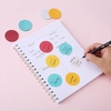 image:imageMr Pen Round Transparent Sticky Notes 18 4 Pads with Black Fineliner 200 Sheets Smooth Writing WaterResistant Clean Removal EasyPeel Sticky Notes for Bible Journaling amp PlanningCandy