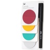 image:imageMr Pen Round Transparent Sticky Notes 18 4 Pads with Black Fineliner 200 Sheets Smooth Writing WaterResistant Clean Removal EasyPeel Sticky Notes for Bible Journaling amp PlanningCandy