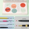 image:imageMr Pen Round Transparent Sticky Notes 18 4 Pads with Black Fineliner 200 Sheets Smooth Writing WaterResistant Clean Removal EasyPeel Sticky Notes for Bible Journaling amp PlanningVintage