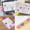 image:imageMr Pen Round Transparent Sticky Notes 18 4 Pads with Black Fineliner 200 Sheets Smooth Writing WaterResistant Clean Removal EasyPeel Sticky Notes for Bible Journaling amp PlanningSunset