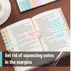 image:imageMr Pen Sticky Notes Set 410 Pack Ruled Dotted amp Blank Notes  with 150 Index Tabs Divider Sticky Pads for Bible Study Office School PlanningMuted Pastel