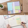 image:imageMr Pen Sticky Notes Set 410 Pack Ruled Dotted amp Blank Notes  with 150 Index Tabs Divider Sticky Pads for Bible Study Office School PlanningPastel