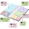 image:imageMr Pen Sticky Notes Set 410 Pack Ruled Dotted amp Blank Notes  with 150 Index Tabs Divider Sticky Pads for Bible Study Office School PlanningPastel