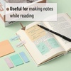 image:imageMr Pen Transparent Sticky Notes Set 200 Sheets Transparent Sticky Notes and Planner Tabs with Black Fineliner Pen for Bible Study Office School Planning Journaling amp OrganizationPastel 1