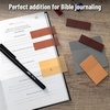 image:imageMr Pen Transparent Sticky Notes Set 200 Sheets Transparent Sticky Notes and Planner Tabs with Black Fineliner Pen for Bible Study Office School Planning Journaling amp OrganizationEarthy