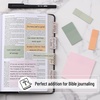 image:imageMr Pen Transparent Sticky Notes Set 200 Sheets Transparent Sticky Notes and Planner Tabs with Black Fineliner Pen for Bible Study Office School Planning Journaling amp OrganizationPastel 2