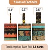 image:imageMr Pen Washi Tape Set 21 Rolls Assorted Sizes Floral  5 YardsRoll Washi Tape for Scrapbook Arts Crafts Journals and PlannersEthnic Elegance