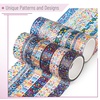 image:imageMr Pen Washi Tape Set 21 Rolls Assorted Sizes Floral  5 YardsRoll Washi Tape for Scrapbook Arts Crafts Journals and PlannersGeo Labyrinth