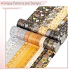 image:imageMr Pen Washi Tape Set 21 Rolls Assorted Sizes Floral  5 YardsRoll Washi Tape for Scrapbook Arts Crafts Journals and PlannersGolden Hives